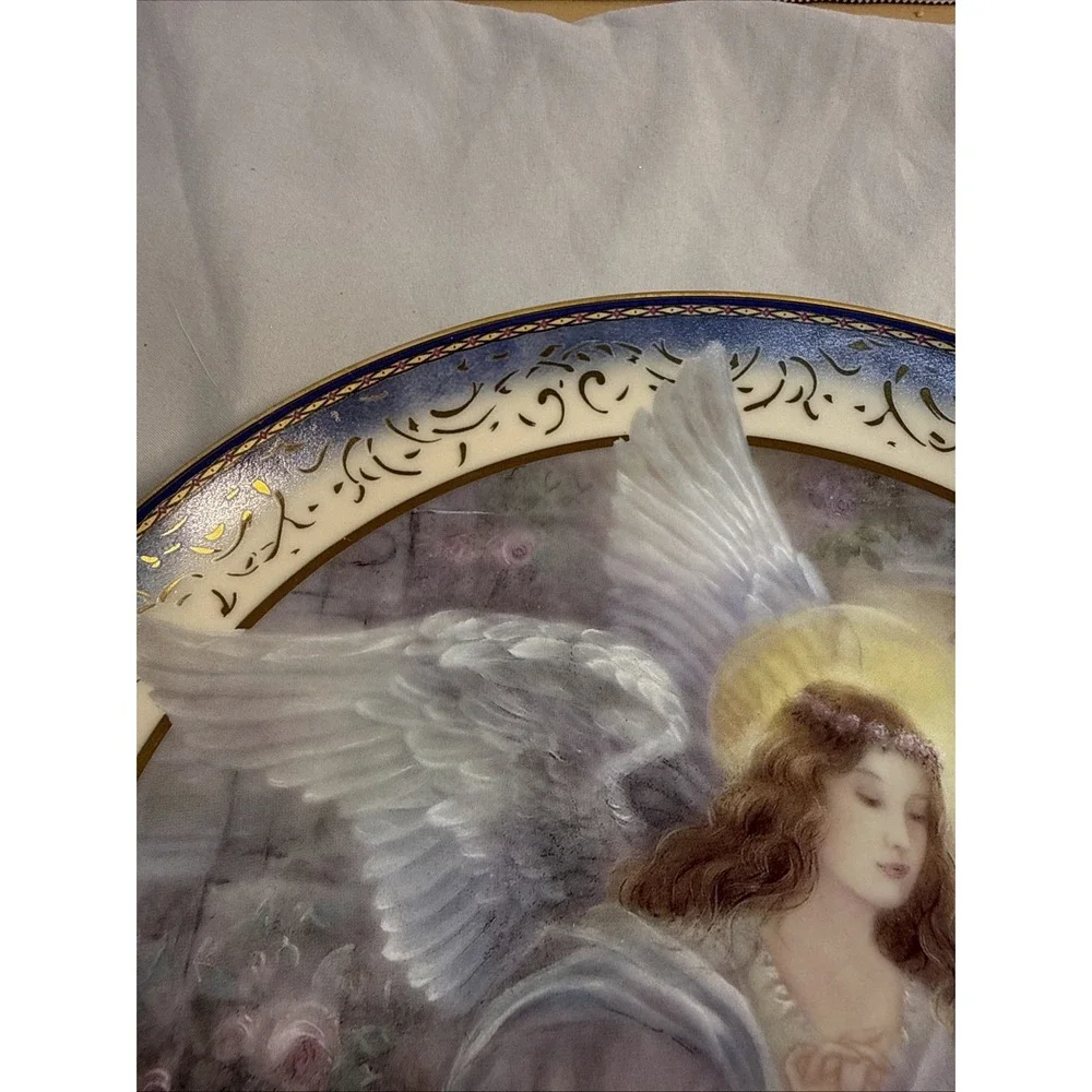 Lenox Lena Liu On Loving Wings Collector Plate 1998 Angelic Visions 2584A 8